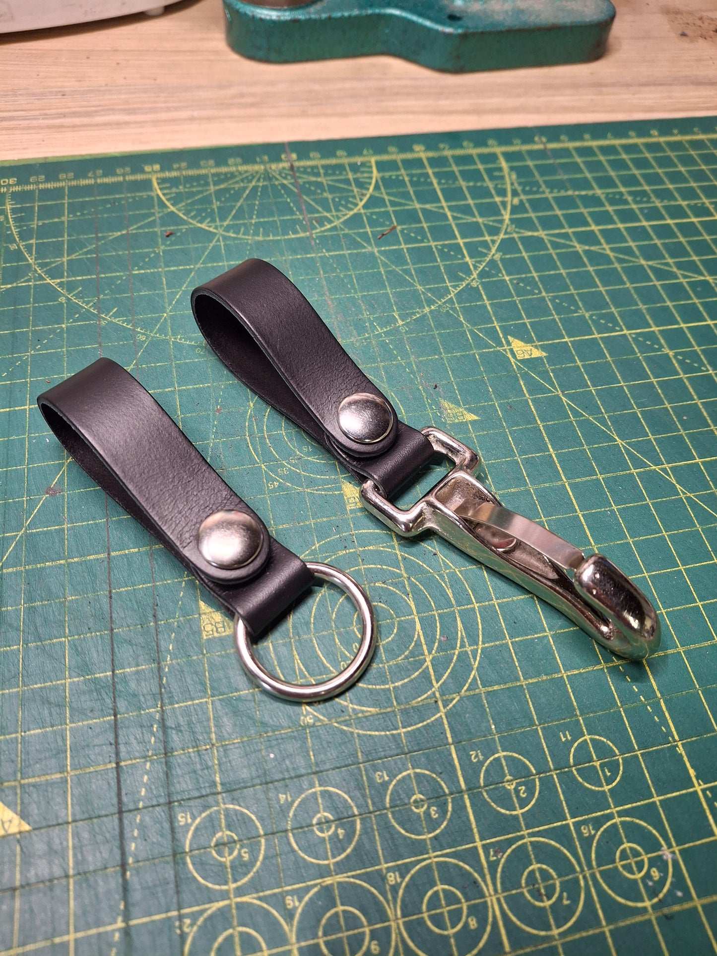 Ghostbusters Engineers / Research & Development Style Leather Belt Fob Set