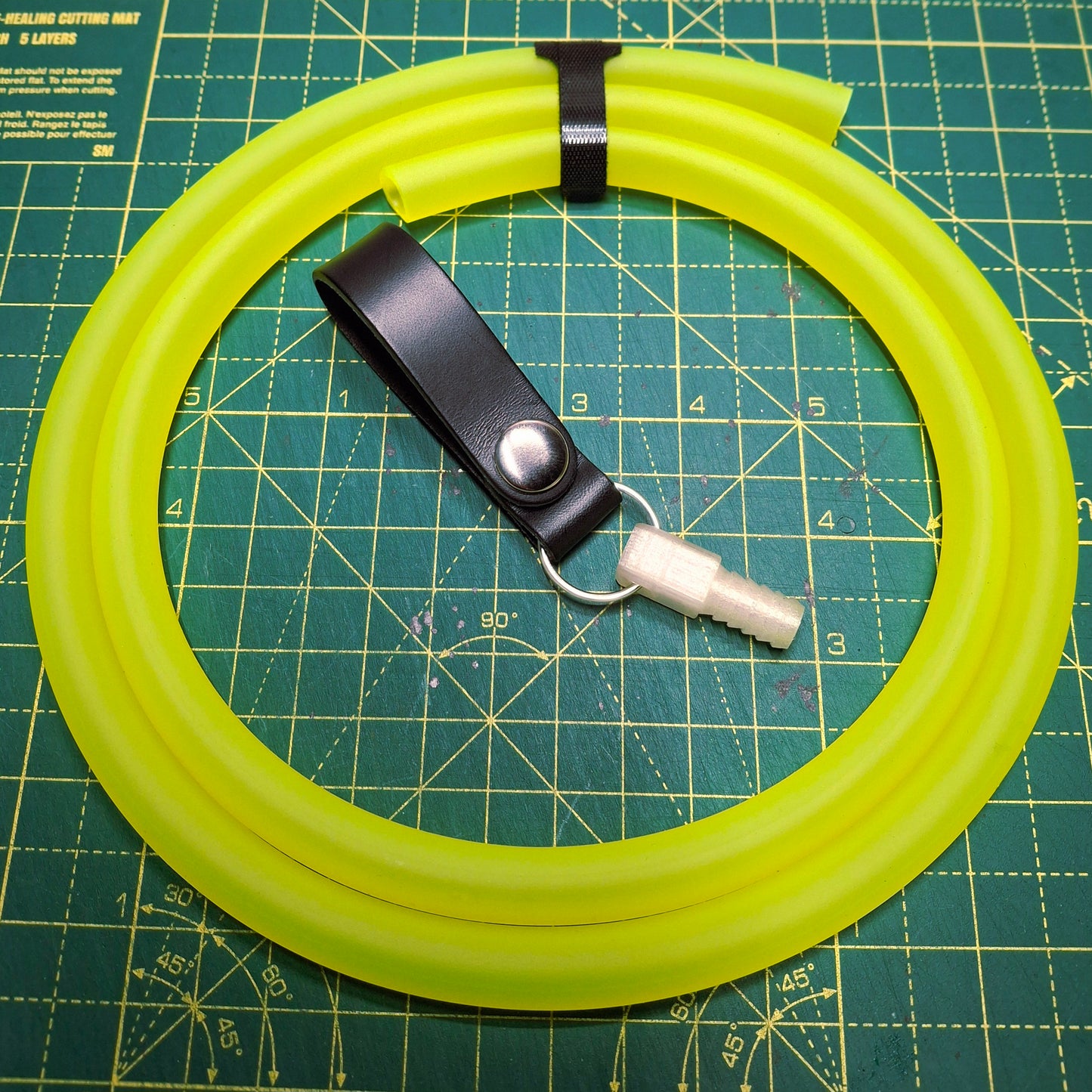 Ghostbusters GB1 or GB2 leg hose & leather belt fob connector.