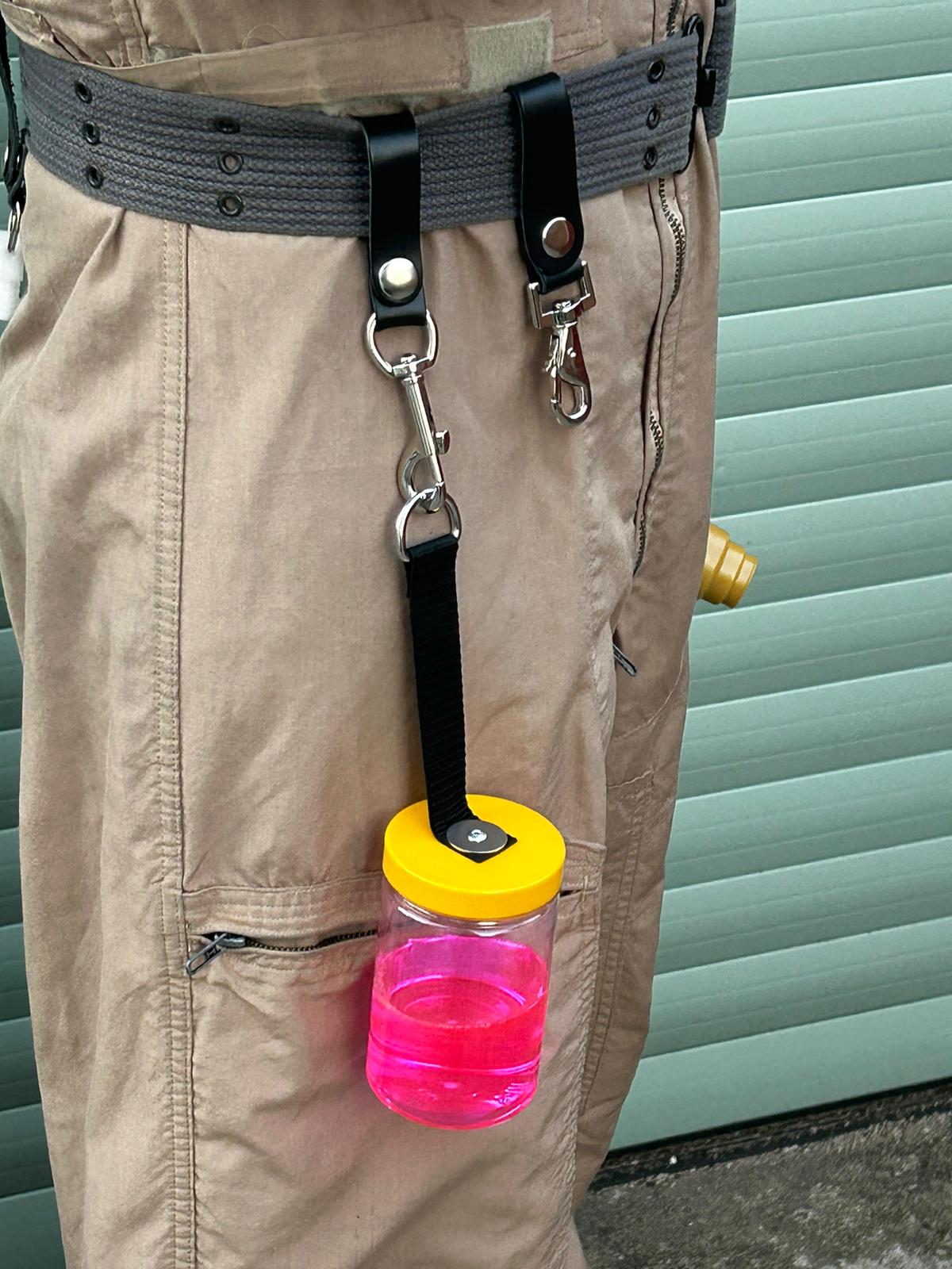 Ghostbusters Slime Jar with optional leather Belt Fob