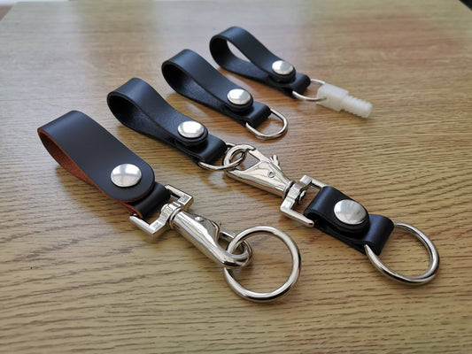 Ghostbusters real leather GB1 style belt fob set with hose connector fob