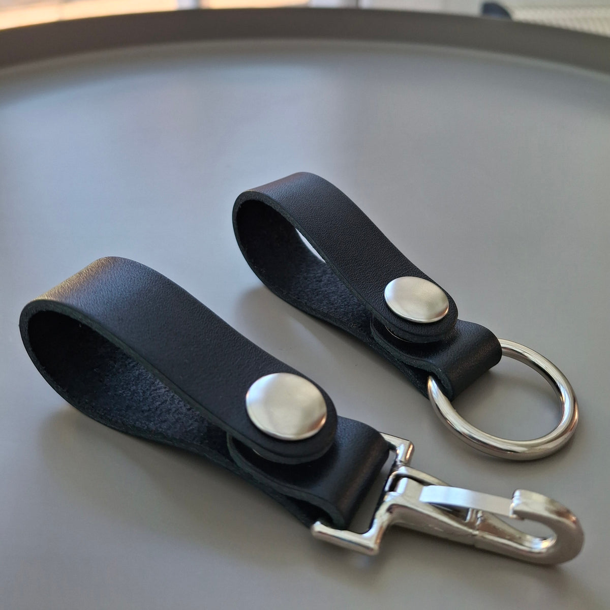 Ghostbusters Engineers / Research & Development Style Leather Belt Fob Set