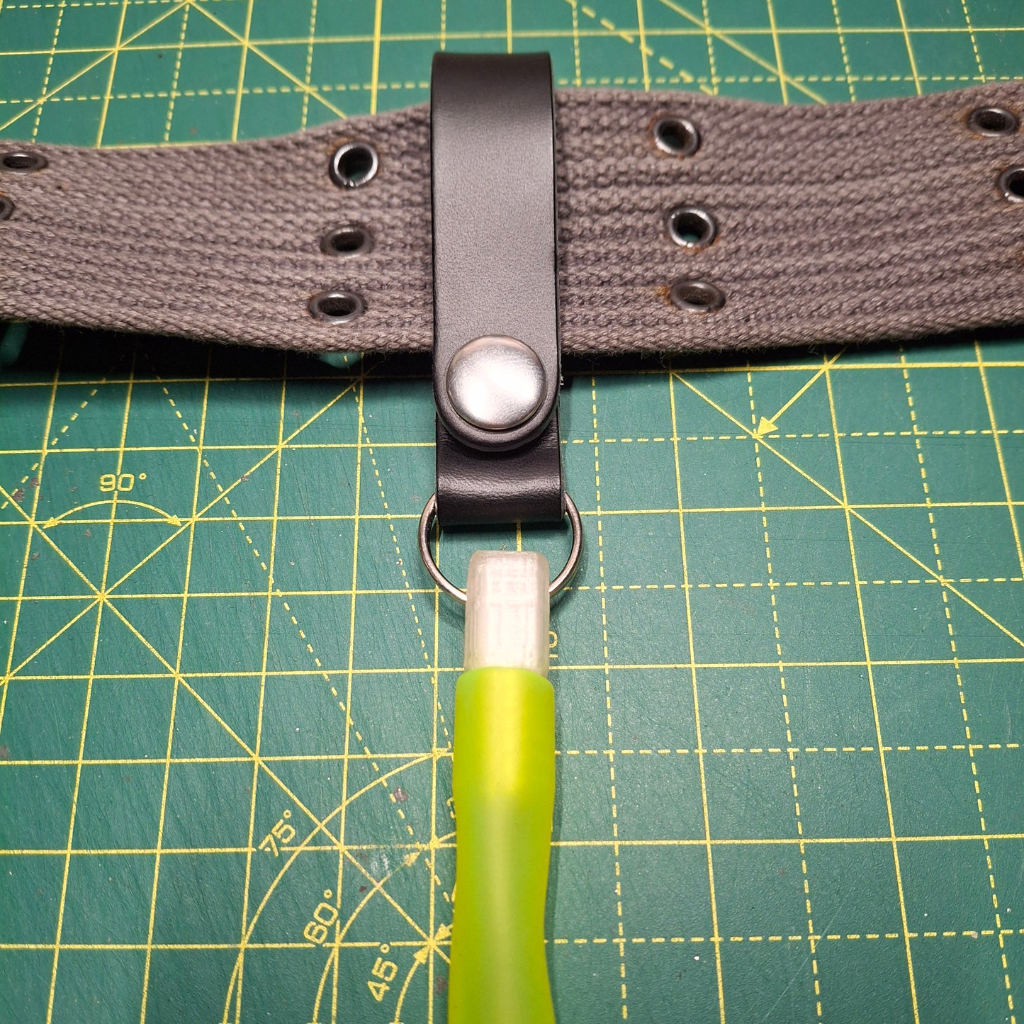 Ghostbusters GB1 or GB2 leg hose & leather belt fob connector.