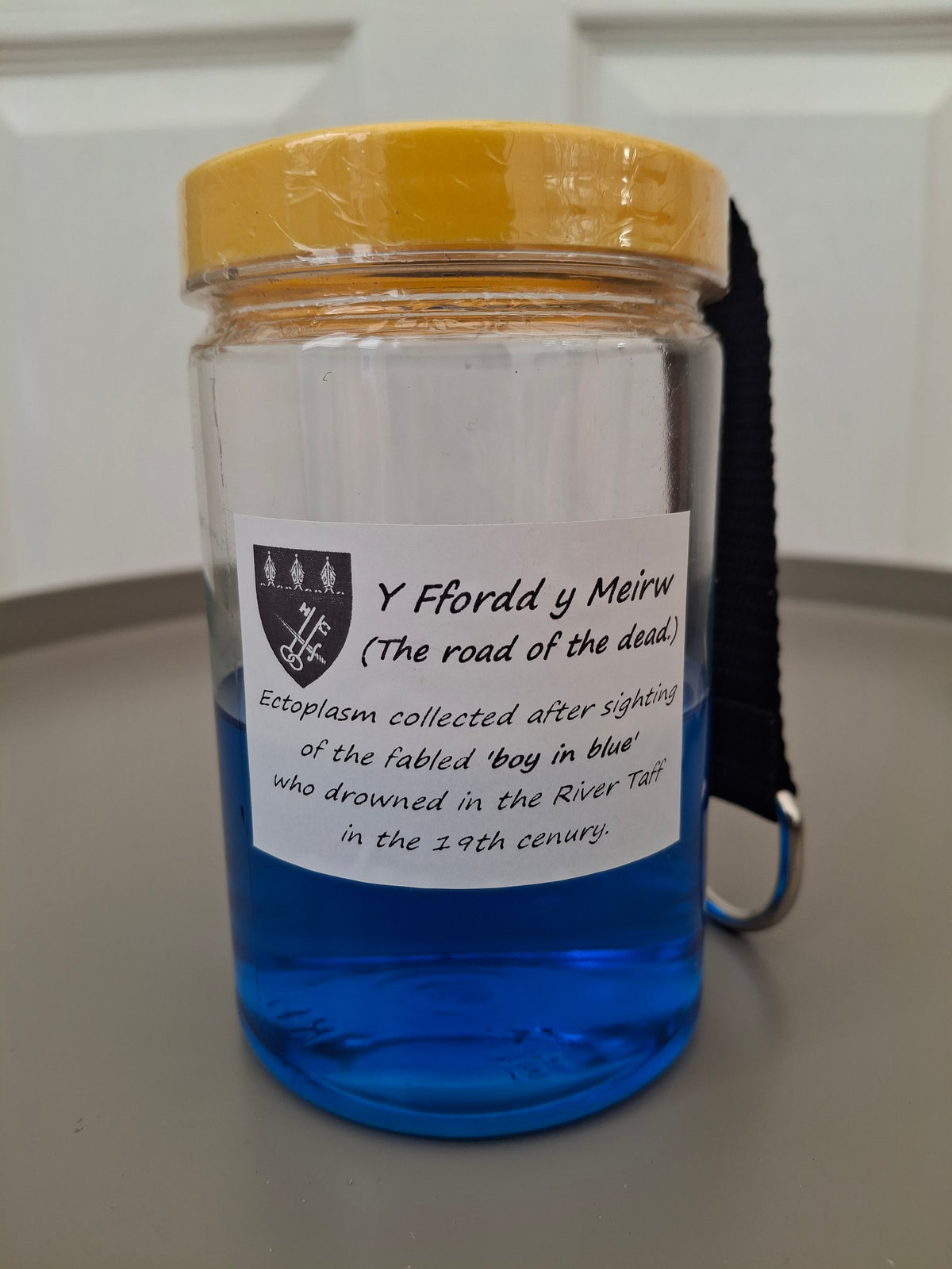 Limited Edition 'Road of the Dead' Slime Jar with optional leather belt fob for GBCW26
