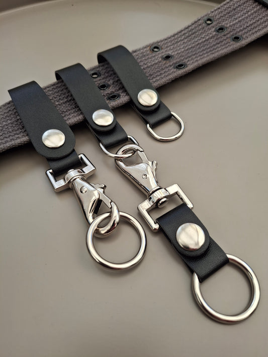 Ghostbusters Vegan Leather GB1 Style Belt Fob Set