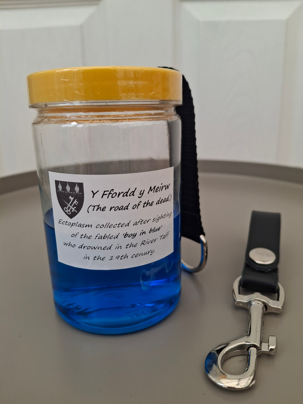 Limited Edition 'Road of the Dead' Slime Jar with optional leather belt fob for GBCW26