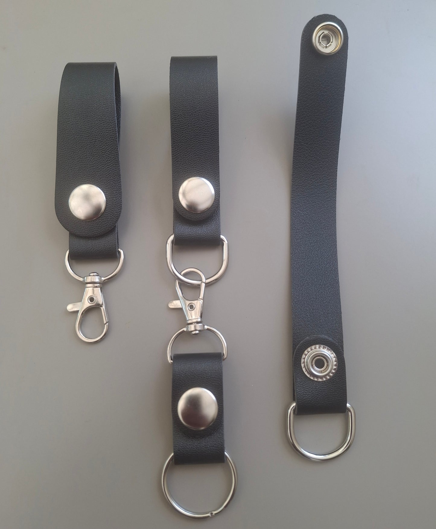 Ghostbusters 1 style vegan faux leather budget belt fob set