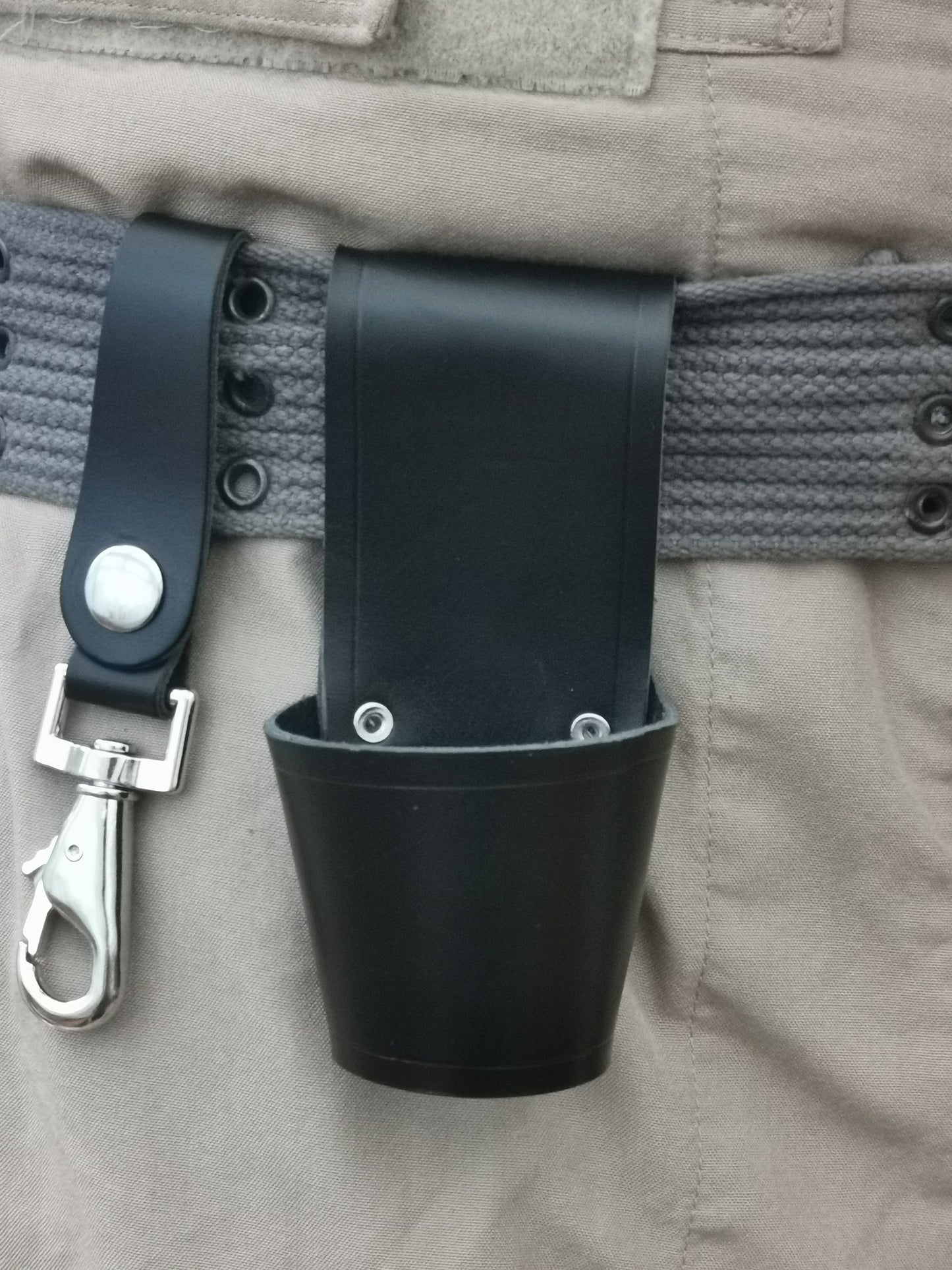 Leather D Cell Maglite Torch Holster