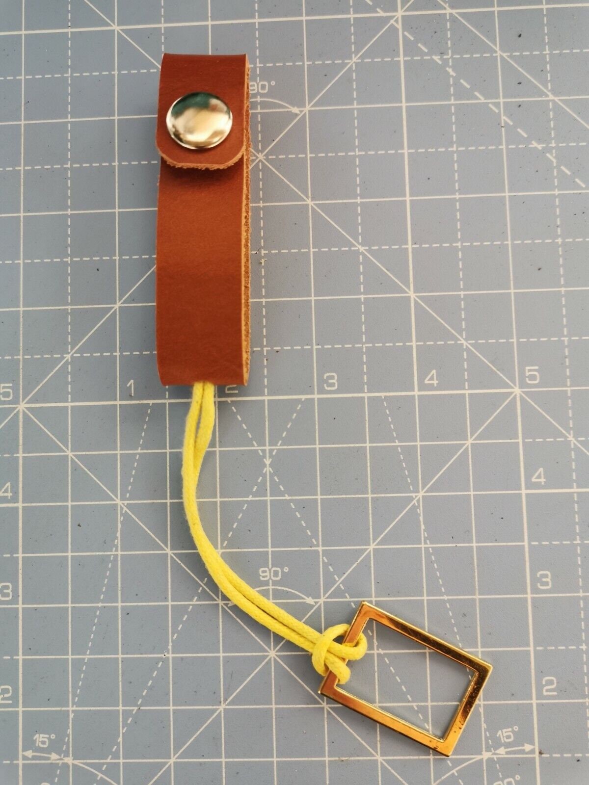 The Real Ghostbusters style leather belt fob